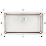 Bosco 207051 Super Series Stainless Steel Kitchen Sink