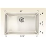 Bosco 208015 Builder Series Stainless Steel Kitchen Sink