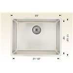 Bosco 208016 Builder Series Stainless Steel Kitchen Sink