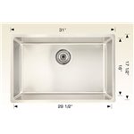 Bosco 208038 Builder Series Stainless Steel Kitchen Sink