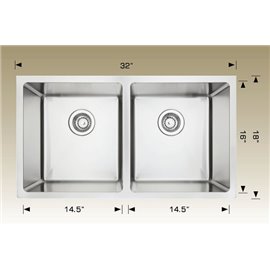 Bosco 208043 Super Series Stainless Steel Kitchen Sink