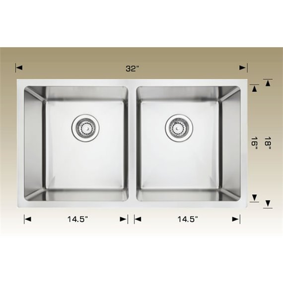 Bosco 208043 Super Series Stainless Steel Kitchen Sink