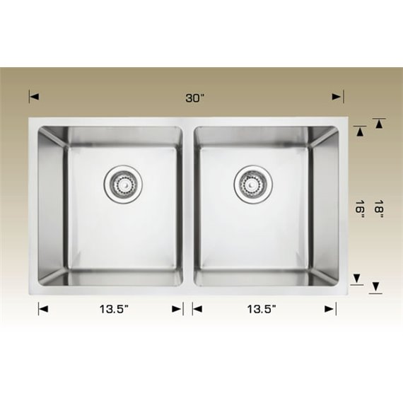 Bosco 208045 Super Series Stainless Steel Kitchen Sink