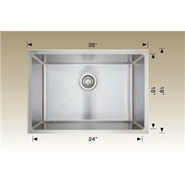 Bosco 208050 Super Series Stainless Steel Kitchen Sink