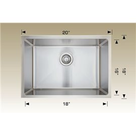 Bosco 208052 Super Series Stainless Steel Kitchen Sink