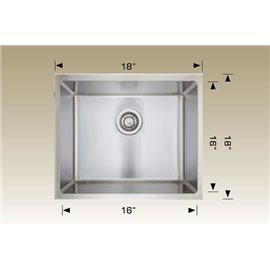 Bosco 208053 Super Series Stainless Steel Kitchen Sink