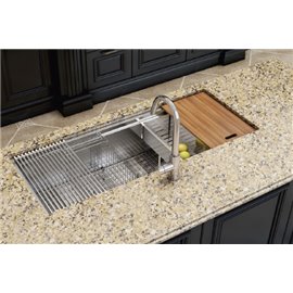 Bosco 224819 Linear Granite Series Kitchen Sink