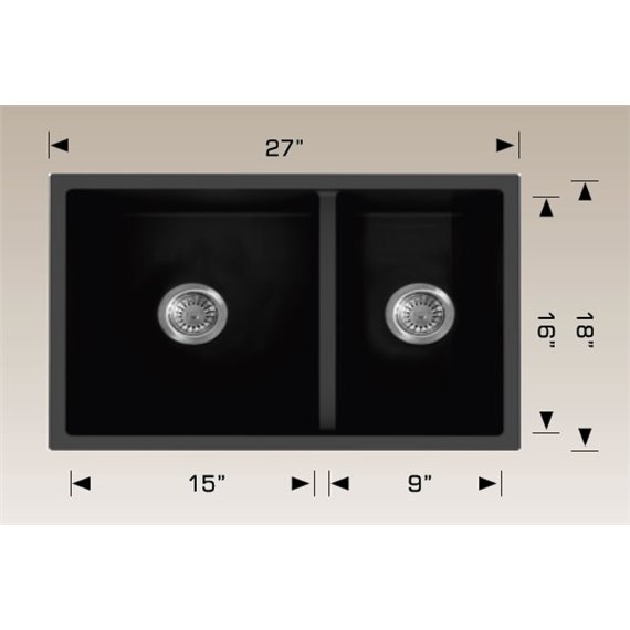 Bosco 225027 Granite Series Kitchen Sinks