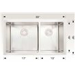 Bosco 203315 Plus Diamond Plus Series Stainless Steel Kitchen Sink