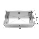 Bosco 203626M Titanium Series Plus Stainless Steel Kitchen Sink