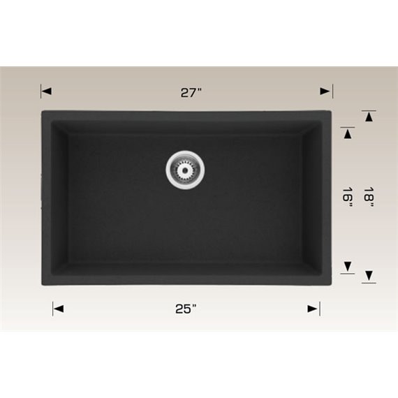 Bosco 205027S Granite Series Kitchen Sinks