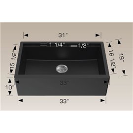 Bosco 205033M Granite Series Kitchen Sinks