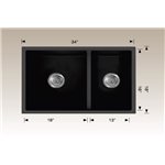 Bosco 205051M Granite Series Kitchen Sinks