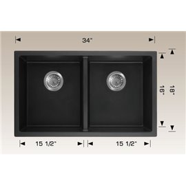 Bosco 205053M Granite Series Kitchen Sinks