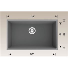 Bosco 205156S Granite Series Kitchen Sinks