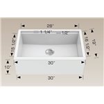 Bosco 205330M Granite Series Kitchen Sinks