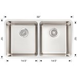 Bosco 207001B Super Series Stainless Steel Kitchen Sink