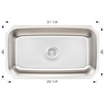 Bosco 207009B Super Series Stainless Steel Kitchen Sink