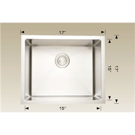 Bosco 208012 Plus Standard Plus Series Stainless Steel Kitchen Sink