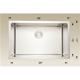 Bosco 208057 Plus Standard Plus Series Stainless Steel Kitchen Sink