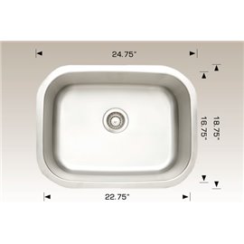 Bosco HU207005 Laundry Series Stainless Steel Sink