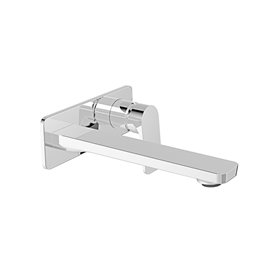 Baril B04-8120-00L PETITE B04 Single Lever Wall-Mounted Lavatory Faucet, Drain Not Included