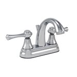 Baril B19-4021-01L TRAD B19 4" C/C Lavatory Faucet, Drain Included