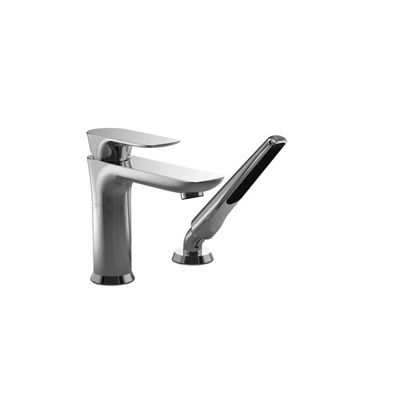 Baril B45-1269-00 SENS B45 2-Piece Deck Mount Tub Filler With Hand Shower