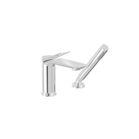 Baril B46-1249-00 PROFILE B46 2-Piece Deck Mount Tub Filler With Hand Shower