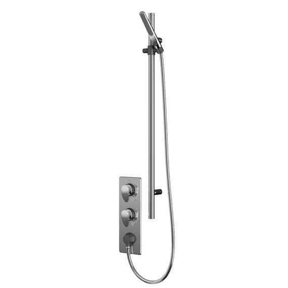 Baril B53-9289-01 SC B53 Thermostatic Valve With Sliding Shower Bar