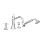 Baril B71-1401-01 EVA B71 4-Piece Deck Mount Tub Filler With Hand Shower