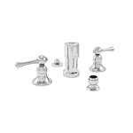 Baril B72-7101-02 TRADITION B72 8" C/C Bidet Faucet With Vacuum