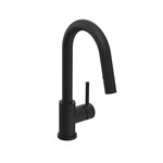 Baril CUI-2040-35L Single Hole Bar / Prep Kitchen Faucet With 2-Function Pull-Down Spray