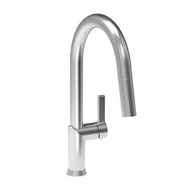 Baril CUI-9245-02L Single Hole Kitchen Faucet With 2-Function Pull-Down Spray