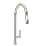 Baril CUI-9335-02L High Single Hole Kitchen Faucet With 2-Function Pull-Down Spray