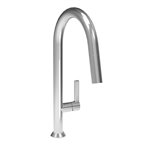 Baril CUI-9340-02L High Single Hole Kitchen Faucet With 2-Function Pull-Down Spray