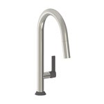 Baril CUI-9340-02L High Single Hole Kitchen Faucet With 2-Function Pull-Down Spray