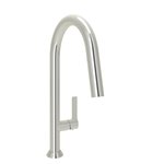 Baril CUI-9340-02L High Single Hole Kitchen Faucet With 2-Function Pull-Down Spray