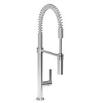 Baril CUI-9380-02L Industrial Style, Single Hole Kitchen Faucet With 2-Function Spray