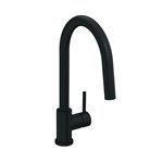 Baril CUI-9540-35L Modern Single Hole Kitchen Faucet With Single Lever And 2-Function Pull-Down Spray