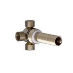 Baril DER-9530-03 Complete Thermostatic Pressure Balanced Shower Control Valve With 3-Way Diverter (Shared Ports)