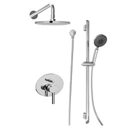 Baril PRO-2400-14 OVAL B14 Complete Pressure Balanced Shower Kit