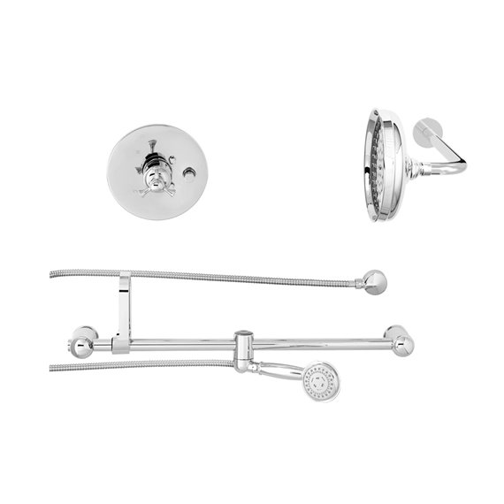 Baril PRO-2400-71 EVA B71 Complete Pressure Balanced Shower Kit