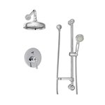 Baril PRO-2400-72 TRADITION B72 Complete Pressure Balanced Shower Kit