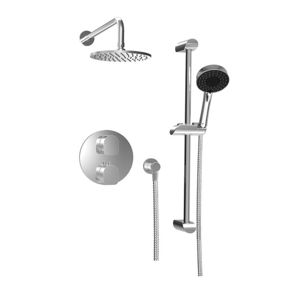 Baril PRO-4200-45 SENS B45 Complete Thermostatic Pressure Balanced Shower Kit