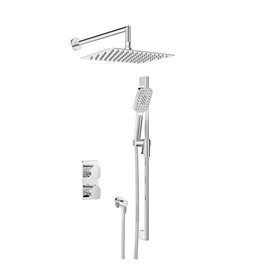 Baril PRO-4215-04 PETITE B04 Complete Thermostatic Pressure Balanced Shower Kit