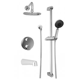 Baril PRO-4300-45 SENS B45 Complete Thermostatic Pressure Balanced Shower Kit