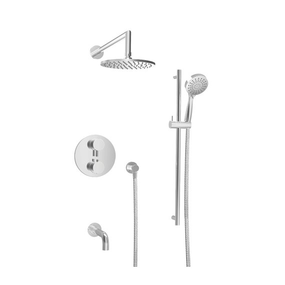 Baril PRO-4301-66 ZIP B66 Complete Thermostatic Pressure Balanced Shower Kit