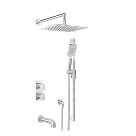 Baril PRO-4315-04 PETITE B04 Complete Thermostatic Pressure Balanced Shower Kit