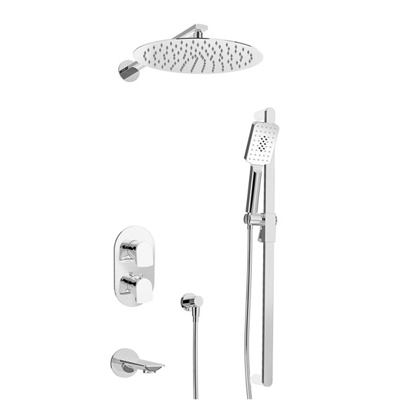 Baril PRO-4325-56 ACCENT B56 Complete Thermostatic Pressure Balanced Shower Kit